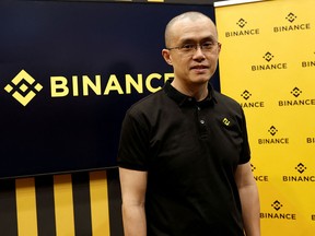 Changpeng Zhao, founder and chief executive of Binance.