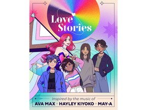 WEBTOON and Atlantic Records today announced "Love Stories," a webcomic miniseries celebrating LGBTQ+ stories for Pride Month.