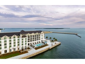 The newly constructed Hotel Indigo Downtown Panama City Marina is now open and welcoming guests. The hotel overlooks St. Andrews Bay in Panama City, Florida.