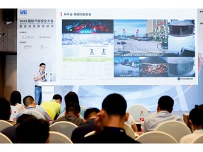 RoboSense delivered a keynote speech at 2023 International Automotive Safety & Security Congress