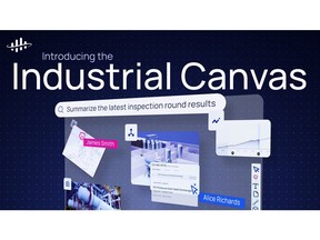 Cognite Announces Generative AI-Powered Industrial Canvas Platform to Accelerate Business Decisions by 90%.