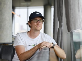 Collision CEO Paddy Cosgrave poses for a photograph in Toronto, Wednesday, June 21, 2023. Cosgrave says his Collision tech conference is still considering where to host its 2025 event, after extending its stay in Toronto to 2024.THE CANADIAN PRESS/Christopher Katsarov