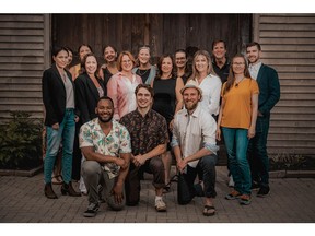 A focus on continuous staff engagement and development makes Cleanfarms a great place to work. Photographed is Cleanfarms staff at a recent team development event in Niagara, Ontario.