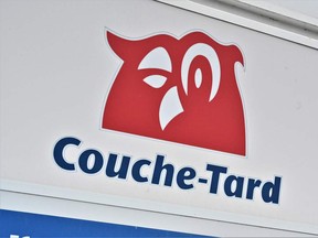 A Couche-Tard sign in Montreal.