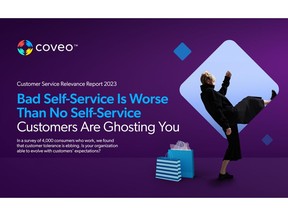 Coveo Service Relevance Report 2023 - Bad Self-Service is Worse Than No Self-Service