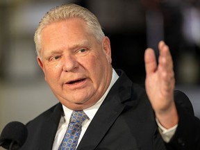 Ontario premier Doug Ford has committed to paying a third of the cost to save a $5-billion electric vehicle battery plant in Windsor.