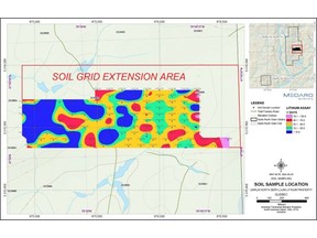 Figure 1: Darlin North Soil Grid Extension