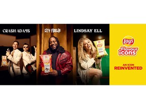 Lay's® Partners with Three Canadian Musicians to Launch Three Limited Edition Flavours