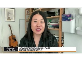 Amy Wu Silverman, RBC Capital Markets managing director and equity derivatives strategist, warns that narrow market breadth masks very violent rotations during an interview on "Bloomberg Markets."