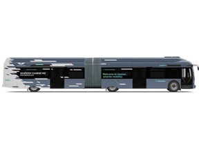 NFI - New Flyer Xcelsior CHARGE NG™ 60ft battery-electric zero-emission heavy-duty transit bus
