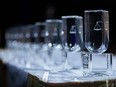 The 2023 Canadian General Counsel Awards trophies at Toronto’s Royal York Hotel.