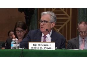 Federal Reserve Chair Jerome Powell says returning US inflation to 2% is crucial to support the long-term health of the US economy during his semiannual monetary report to the the Senate Banking Committee.