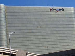 FILE - The exterior of the Borgata casino is seen Oct. 1, 2020. On Sept. 28, 2022 in Atlantic City, N.J. The casino's parent company is defending itself against a lawsuit brought by a self-described compulsive gambler who claims MGM preyed upon his gambling addiction by giving him bonus money with which to bet. MGM says the plaintiff has been repeatedly jailed for fraud, and said it did nothing wrong in its interactions with the gambler. AP Photo/Wayne Parry)