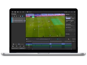 Pro Video's new Presentation tools streamline how coaches present performance insights. This includes having text & telestrations now positioned according to the pitch to improve cross-team communications.