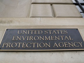 FILE - The Environmental Protection Agency (EPA) Building is shown in Washington, Sept. 21, 2017. The former head of a federal agency that investigates chemical accidents improperly spent more than $90,000 during her tenure, including unauthorized trips to and from her California home, remodeling her Washington office and outside media training for herself, according to a new report by a federal watchdog. The report by the EPA's inspector general says Katherine Lemos, the former chair of the U.S. Chemical Safety Board, was not entitled to travel expenses for at least 18 round trips to the capital from her home in San Diego from April 2020 through March 2022.