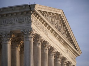 FILE - The Supreme Court is seen in Washington, on Nov. 5, 2020. As the Supreme Court decides the fate of affirmative action, most Americans say the court should allow consideration of race as part of the admissions process, yet few believe students' race should play a significant role in decisions.