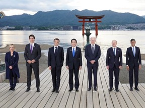 G7 leaders