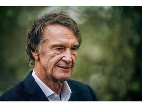 Billionaire Jim Ratcliffe, chairman and founder of Ineos Group Holdings Plc, attends the official launch event of the Team Ineos cycling group in Ilkley, U.K., on Wednesday, May 1, 2019. Following its recent purchase of Team Sky, Ineos has said it's in talks to invest in OGC Nice, the French Ligue 1 soccer club.