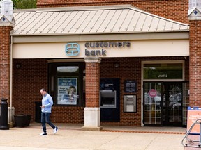 A Customers Bank branch in Doylestown, Penn.