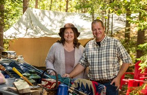 Angela and John Pollak run a ready-to-camp business in South Algonquin, Ont.
