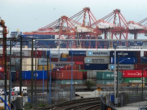 The strike by the International Longshore and Warehouse Union of Canada affects ports in British Columbia, including the Port of Vancouver.