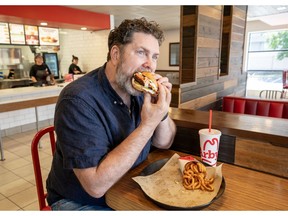 Arby's, renowned for its meat sandwiches, introduces this summer its first burger to the Canadian market - the Bacon Ranch Wagyu Blend Burger, available for a limited time as of July 17. Photo credit: Arby's Canada, Jenna Muirhead.