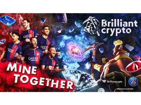 Brilliantcrypto has partnered with Paris Saint-Germain F.C.