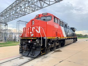 CN Locomotive 3300
