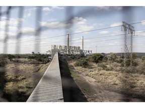 Eskom's Matimba coal powered power station in Lephalale  Photographer: Paul Botes/AFP/Getty Images