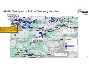 Abitibi Geology-La Peltrie Discovery Location