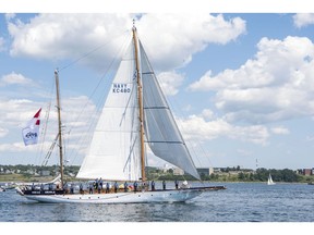 The Royal Canadian Navy's HMCS Oriole returns to the 2023 Toronto Waterfront Festival.