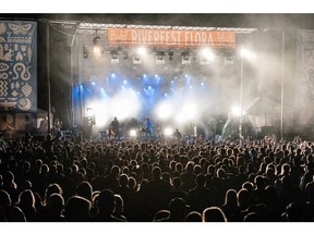 Canadian alt rock band July Talk performs at Riverfest 2018.