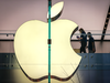 Apple logo in a Sydney store