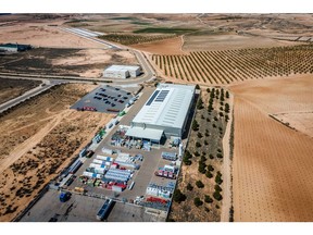The Calvera Hydrogen SA plant in Zaragoza, Spain, on Monday, April 10, 2023. Second Sentence.