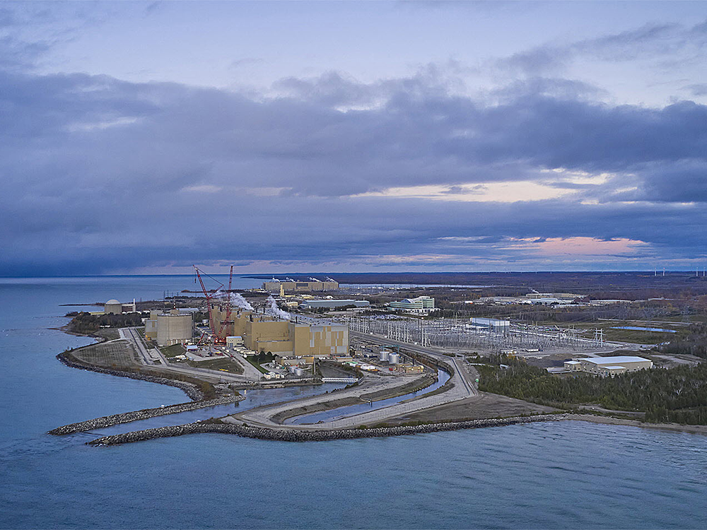 Ontario wants to build an additional generating station at the Bruce nuclear power facility on Lake Huron.