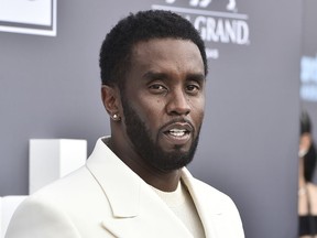 FILE - Music mogul and entrepreneur Sean "Diddy" Combs arrives at the Billboard Music Awards in Las Vegas on May 15, 2022. Spirits giant Diageo says it's cutting ties with Combs following his move to sue the company over allegations of racism in the handling of his liquor brands, according to a Tuesday, June 27, 2023 court filing.