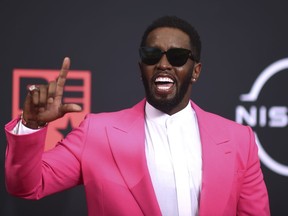 FILE - Sean "Diddy" Combs arrives at the BET Awards, June 26, 2022, at the Microsoft Theater in Los Angeles. Combs wants to strengthen the Black dollar: The music mogul is spearheading a new online marketplace called Empower Global that will specifically feature Black-owned businesses.