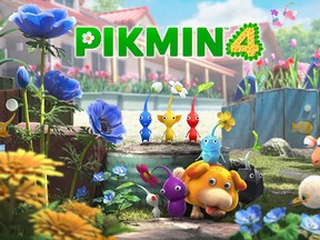Pikmin 4 adds new pikmin types, including ice pikmin that can freeze water and glow pikmin that can explore at night.