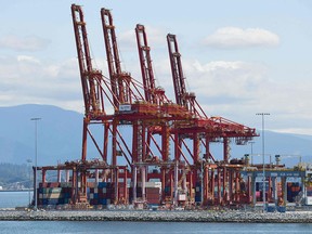 Workers at Canada's busiest port in Vancouver and at harbours up and down the nation's west coast stopped work on July 1 in a labour dispute.