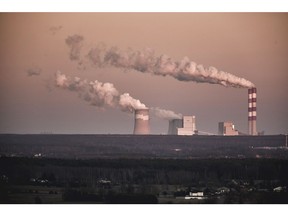 The coal powered power plant, operated by PGE SA, in Belchatow, Poland. Photographer: Bartek Sadowski/Bloomberg