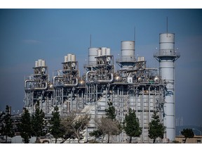 The Calpine Delta Energy Center natural gas-fired power plant in Pittsburg, California, US, on Thursday, Feb. 9, 2023. California Governor Gavin Newsom called for federal energy regulators to investigate a recent hike in natural gas prices that has resulted in sky-high utility bills.