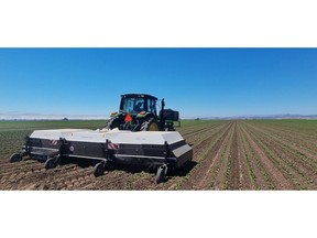 ARA ultra-high precision sprayer for the first time in the USA