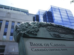The Bank of Canada building in Ottawa. Uncertainty around interest rates is holding back commercial real estate investors.