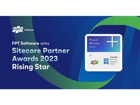 FPT Software has been recognized as a "Rising Star" in the 2023 Sitecore Partner Awards.
