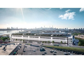 Rendering of the new Bronx Logistics Center
