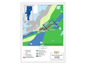 Figure 1 – Cass Deposit and Albatross Target Drilling – Plan View Map