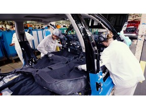 Cintas Corporation recently collaborated with Honda to help give new life to end-of-life rental uniforms worn by Honda associates at their U.S. manufacturing and research and development facilities. The end-of-life uniforms were turned into special shredded fibers that were used in sound-absorbing insulation in Honda and Acura automobiles. (Image courtesy of American Honda Motor Company, Inc.)
