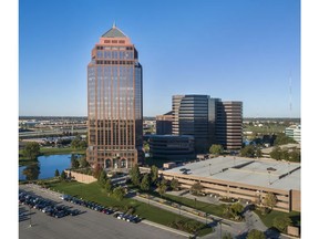 AIT's new global headquarters occupies multiple floors of the iconic 25-story suburban tower at 2 Pierce Place in Itasca, Illinois.