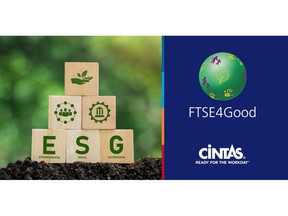 Cintas remains a member of the premier tradable global sustainability index fund after joining in 2022.