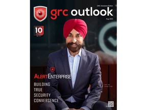 Jasvir Gill's AlertEnterprise Named Top 10 GRC Solutions Provider 2023